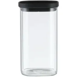 KHG Vorratsglas   ¦ Glas,Silikon ¦ Maße (cm): B: 10 H: 18
