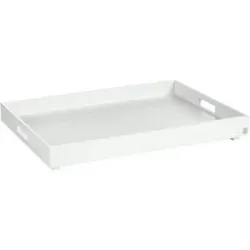 JOOP! Tablett   ¦ weiß ¦ Kunststoff ¦ Maße (cm): B: 66 H: 6