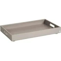 JOOP! Tablett   ¦ grau ¦ Kunststoff ¦ Maße (cm): B: 52 H: 6