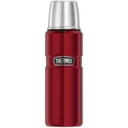 Thermos Isolierflasche  STAINLESS KING ¦ rot ¦ Edelstahl