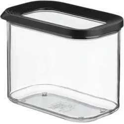 Mepal Vorratsdose  Modula ¦ schwarz ¦ Kunststoff ¦ Maße (cm): B: 9 H: 11,4