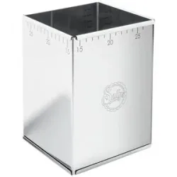 Sallys Backrahmen  Sallys ¦ silber ¦ Edelstahl ¦ Maße (cm): B: 16 H: 21,5