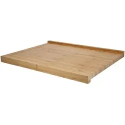 KHG Schneidebrett   ¦ holzfarben ¦ Bambus ¦ Maße (cm): B: 38 H: 3