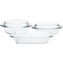 SIMAX Auflaufformenset  5-teilig  302 ¦ transparent/klar ¦ Glas