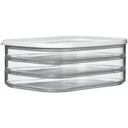 Mepal Kühlschrankdose  Modula ¦ transparent/klar ¦ Kunststoff ¦ Maße (cm): B: 16