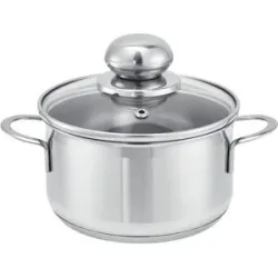 LevelOne Fleischtopf 14cm  Basic ¦ silber ¦ Edelstahl Ø: 14