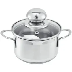 LevelOne Fleischtopf 12cm  Basic ¦ silber ¦ Edelstahl Ø: 12