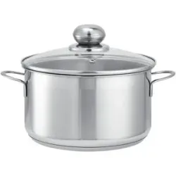 LevelOne Fleischtopf 20cm  Basic ¦ silber ¦ Edelstahl Ø: 20