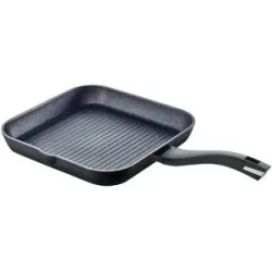 Berndes Grillpfanne  Enduro Balance Induction ¦ schwarz ¦ Aluminium Ø: 28