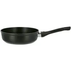 KHG Bratpfanne Aluminium 20 cm   ¦ schwarz ¦ Aluminium ¦ Maße (cm): H: 6  Ø: 20
