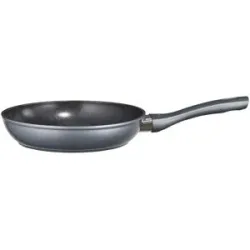 KHG Bratpfanne 24 cm   ¦ grau ¦ Aluminium ¦ Maße (cm): H: 4,8  Ø: 24