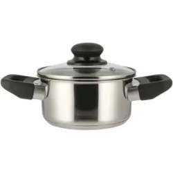 LevelOne Kochtopf 14 cm  Classic ¦ Edelstahl ¦ Maße (cm): H: 7  Ø: 14