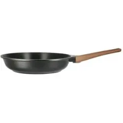 KHG Bratpfanne   ¦ schwarz ¦ Aluminium ¦ Maße (cm): H: 6  Ø: 28