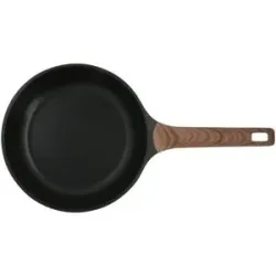 KHG Bratpfanne   ¦ schwarz ¦ Aluminium ¦ Maße (cm): H: 5,4  Ø: 24