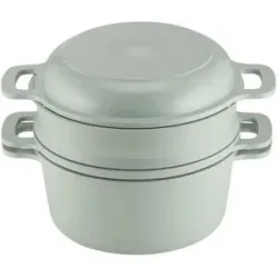 Höffner Topfset  Jasmin ¦ Aluminium-Guss ¦ Maße (cm): B: 27 H: 24,5
