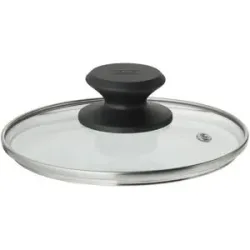 KHG Glasdeckel   ¦ Edelstahl ¦ Maße (cm): H: 7  Ø: 16
