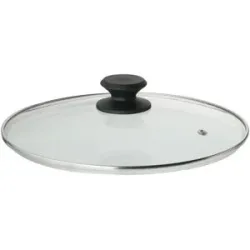 KHG Glasdeckel   ¦ Edelstahl ¦ Maße (cm): H: 7  Ø: 28