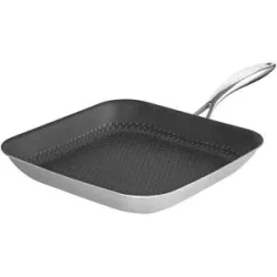 Hensslers Eckpfanne   ¦ Edelstahl ¦ Maße (cm): B: 26 H: 16