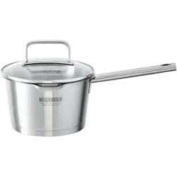 Meisterkoch Kasserolle  KONUS ¦ silber ¦ Edelstahl ¦ Maße (cm): H: 9,5  Ø: 16