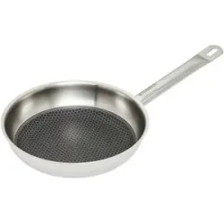 Meisterkoch Edelstahlpfanne  RHOMBUS ¦ silber ¦ Edelstahl ¦ Maße (cm): H: 5,5