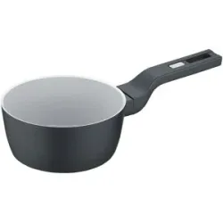 Berndes Stielkasserolle  b.clever ¦ schwarz ¦ Aluminium ¦ Maße (cm): H: 7,8  Ø: