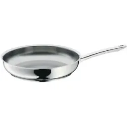 WMF Bratpfanne  Profi ¦ silber ¦ Edelstahl ¦ Maße (cm): H: 8  Ø: 28