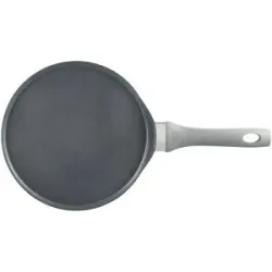 KHG Crepe-Pfanne 25 cm   ¦ grau ¦ Aluminium ¦ Maße (cm): H: 1,5  Ø: 25