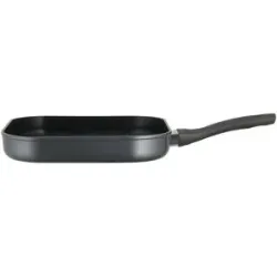 KHG Grillpfanne   ¦ grau ¦ Aluminium ¦ Maße (cm): B: 28 H: 4,5