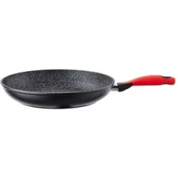 KHG Bratpfanne  Red'n'Hot ¦ rot ¦ Aluminium ¦ Maße (cm): H: 5,5  Ø: 32