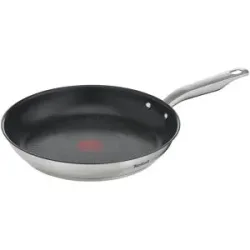 Tefal Bratpfanne  Virtuoso ¦ silber ¦ Edelstahl Ø: 28