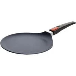 WOLL Crêpepfanne  Diamond Lite ¦ schwarz ¦ Aluminium-Guss ¦ Maße (cm): H: 2  Ø: