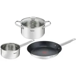 Tefal Kochgeschirrset  Cook Eat ¦ silber ¦ Edelstahl