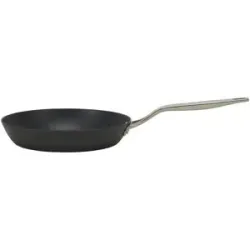 Meisterkoch Pfanne  LOTUS ¦ schwarz ¦ Carbonstahl ¦ Maße (cm): H: 4,5  Ø: 24