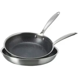 KHG 2er-Pfannenset   ¦ silber ¦ Edelstahl,Aluminium
