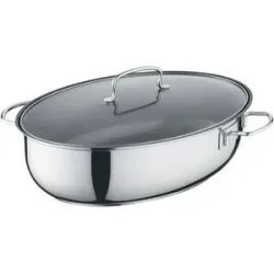 Berndes Edelstahlbräter   ¦ silber ¦ Edelstahl ¦ Maße (cm): B: 25,5