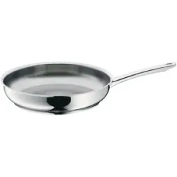 WMF Bratpfanne  Profi ¦ silber ¦ Edelstahl ¦ Maße (cm): H: 7  Ø: 20