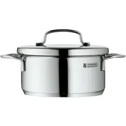 WMF Bratentopf mit Deckel 12cm  Mini ¦ silber ¦ Edelstahl Ø: 12