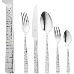Justinus Besteckset  Croco ¦ silber ¦ Edelstahl