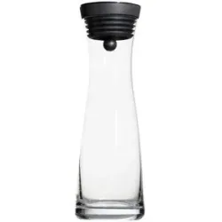 WMF Wasserkaraffe  Basic ¦ transparent/klar ¦ Glas,Edelstahl ¦ Maße (cm): H: