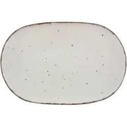Peill+Putzler Servierplatte 40x 27 cm  Siena ¦ weiß ¦ Steinzeug/Steingut ¦ Maße