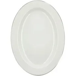 Peill+Putzler Servierplatte oval 31cm  Bologna ¦ weiß Ø: 31