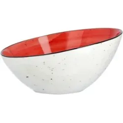 Peill+Putzler Schale M  Genua ¦ rot ¦ Maße (cm): H: 7,5  Ø: 16