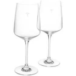 JOOP! Weißweinglas  2er Set   ¦ transparent/klar ¦ Glas ¦ Maße (cm): H: 21  Ø: