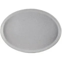 Peill+Putzler Servierplatte  Como ¦ grau ¦ Porzellan ¦ Maße (cm): B: 30 H: 22 T: