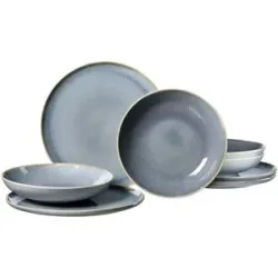 Ritzenhoff & Breker Tafelservice  Skagen ¦ grau ¦ Porzellan