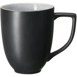 Gray & Jones Kaffeebecher  Como ¦ grau ¦ Porzellan ¦ Maße (cm): B: 12 H: 8,5 T: