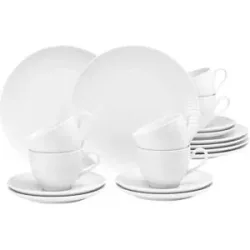 Seltmann Weiden Kaffeeservice  Amina ¦ weiß ¦ Porzellan