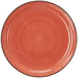 Peill+Putzler Pizzateller  Genua ¦ rot ¦ Porzellan ¦ Maße (cm): H: 2  Ø: 30