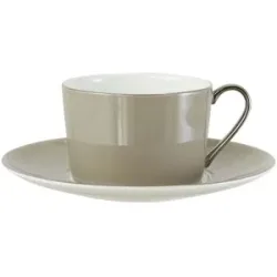 Peill+Putzler Kaffeetasse  Sonderedition ¦ grau ¦ Porzellan ¦ Maße (cm): H: 6,5