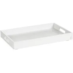 JOOP! Tablett   ¦ weiß ¦ Kunststoff ¦ Maße (cm): B: 52 H: 6